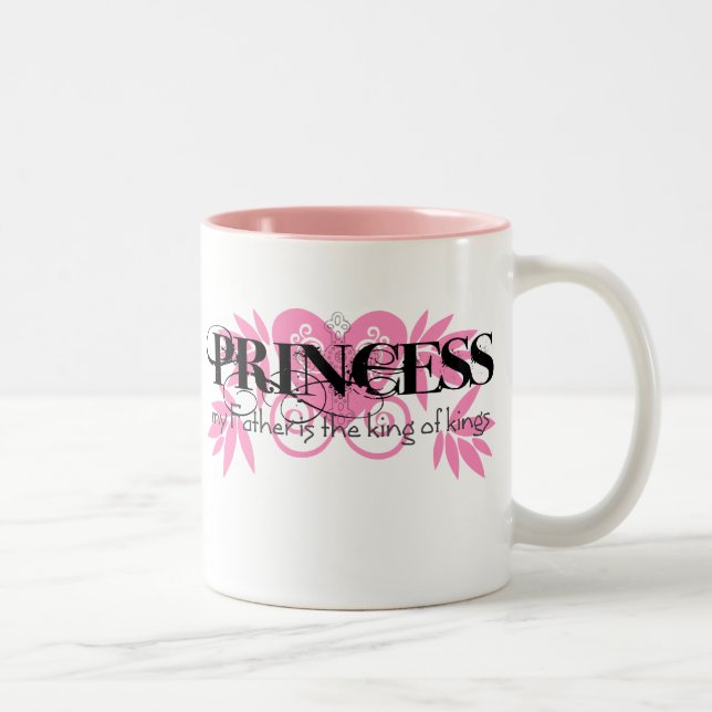 Tasse 2 Couleurs Princesse chrétienne (Droit)
