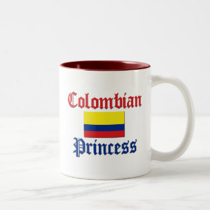 Tasse 2 Couleurs Princesse colombienne