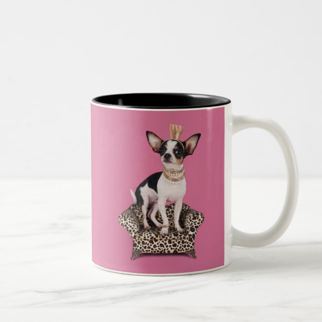 Tasse 2 Couleurs Princesse de chiwawa (Droit)