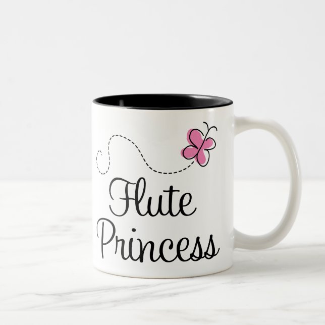 Tasse 2 Couleurs Princesse mignonne de cannelure (Droit)