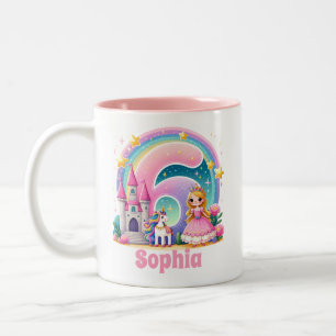 Tasse 2 Couleurs Princesse nom Enchanted Kingdom