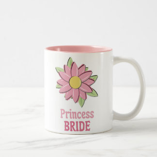 Tasse 2 Couleurs Princesse rose Bride de fleur