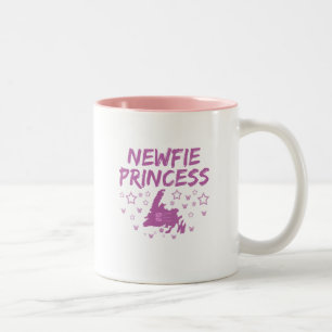 Tasse 2 Couleurs Princesse Terre-Neuve de Newfie