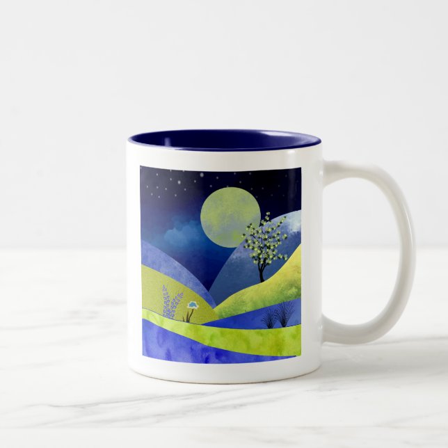 Tasse 2 Couleurs Printemps (Droit)