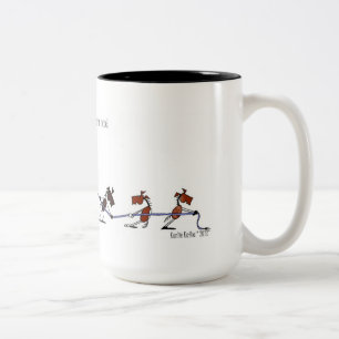 Tasse 2 Couleurs Prise drôle votre bande dessinée de chevaux
