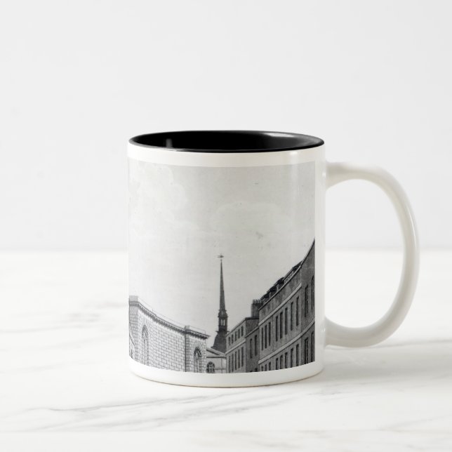 Tasse 2 Couleurs Prison de Newgate, 1799 (Droit)