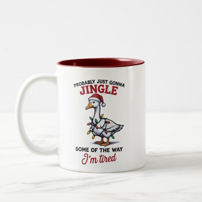 Tasse 2 Couleurs Probablement juste faire tinter un peu de Noël Xma (Gauche)