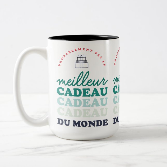 Tasse 2 Couleurs Probablement pas le meilleur du monde (Gauche)