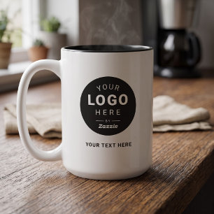 Tasse 2 Couleurs Produit promotionnel personnalisé avec logo de mar