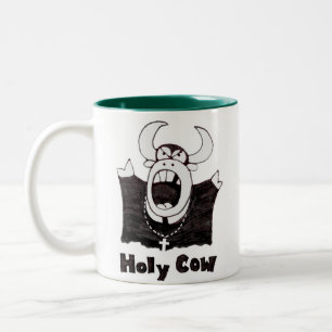 Tasse 2 Couleurs Produits saints de vache à la vache   à bande