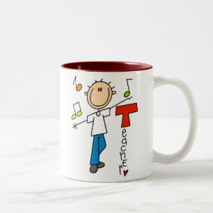 Tasse 2 Couleurs Professeur de musique