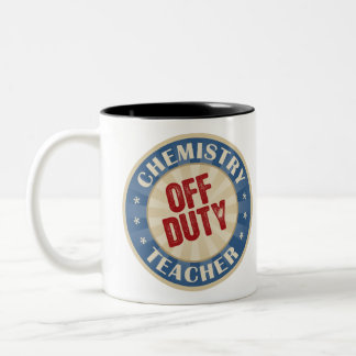 Tasse 2 Couleurs Professeur qui n'est pas de service de chimie