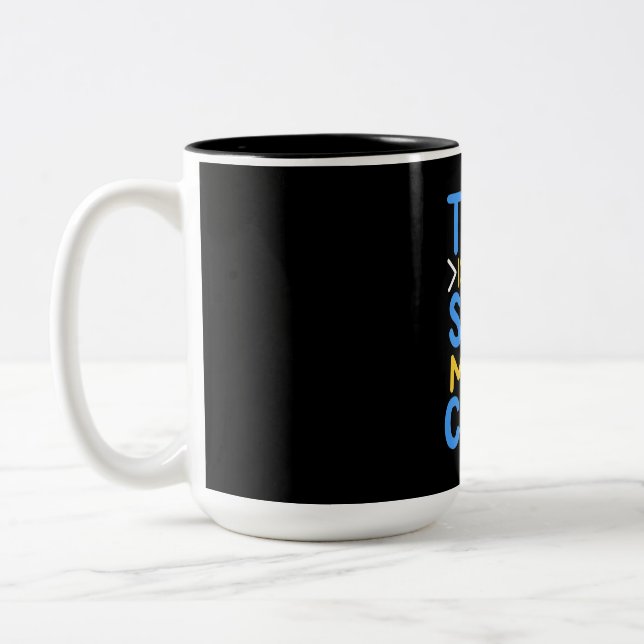 Tasse 2 Couleurs Programmeur Me Montre Le Code (Gauche)