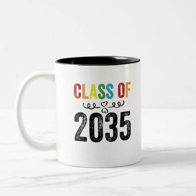 Tasse 2 Couleurs Promotion de 2035 (Gauche)