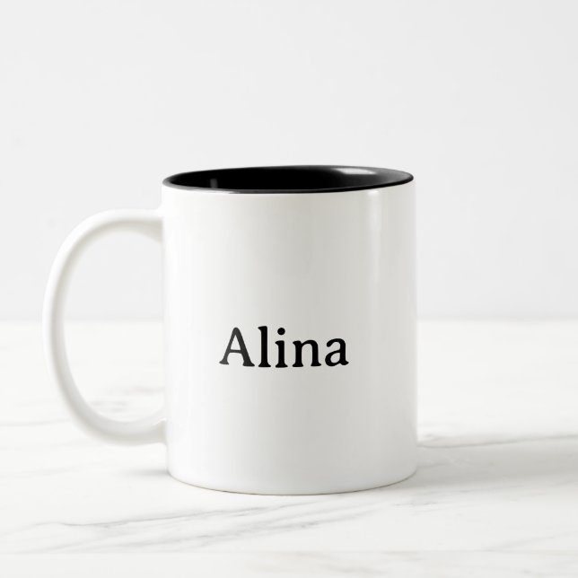 Tasse 2 Couleurs Promotion de la marque 11 oz  (Gauche)