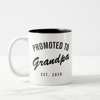 Tasse 2 Couleurs Promu Grand-père dès 2026