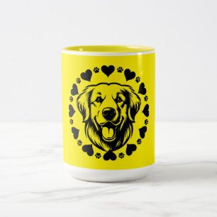 Tasse 2 Couleurs Propriétaire du chien du Labrador Retriever