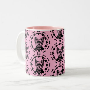 Tasse 2 Couleurs Propriétaire du chien du Yorkshire Terrier