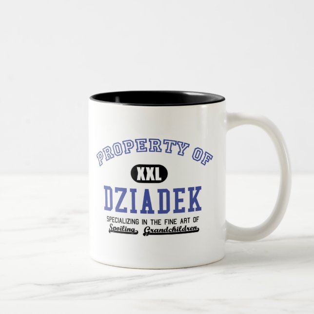 Tasse 2 Couleurs Propriété de Dziadek (Droit)