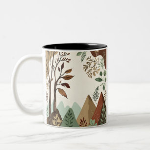 Tasse 2 Couleurs Protéger notre planète - Nature et durabilité dess