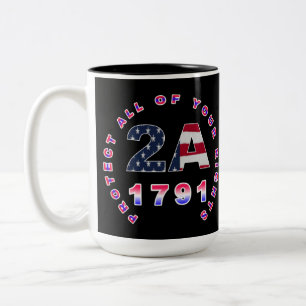 Tasse 2 Couleurs Protégez vos droits 2A