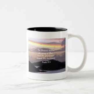 Tasse 2 Couleurs Psaume 19:1