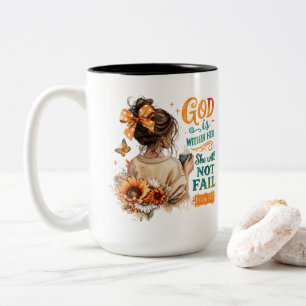 Tasse 2 Couleurs Psaume 46:5...