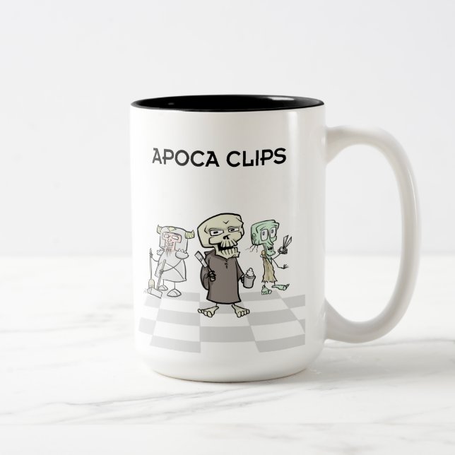 Tasse 2 Couleurs Publier des clips Apoca (Droit)