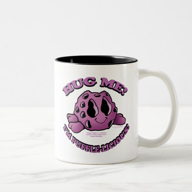 TASSE 2 COULEURS PUFFLE-LICIOUS (Droit)