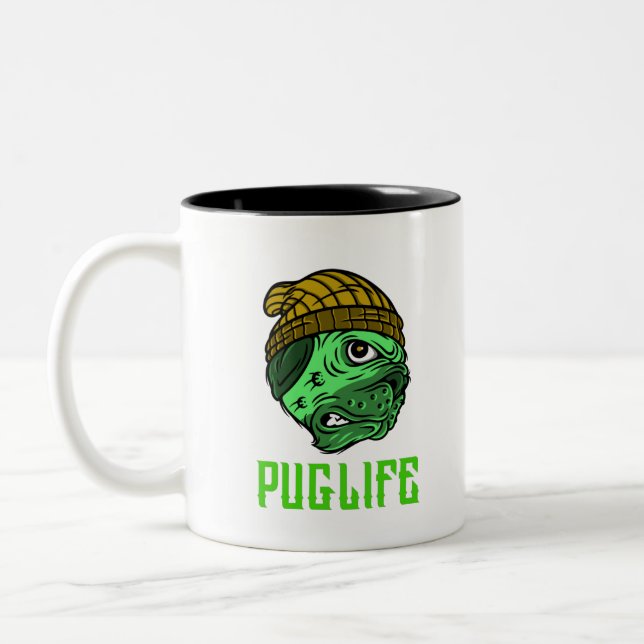 Tasse 2 Couleurs Puglife-Halloween (Gauche)