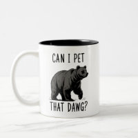 Puis-je caresser ce chien ? Ours Mème Drôle de Chi