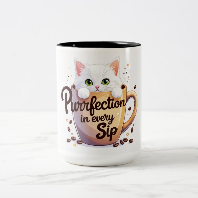 Tasse 2 Couleurs Purfection Dans Chaque Boug De Sip (Centre)
