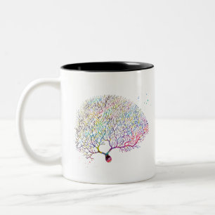 Tasse 2 Couleurs Purkinje Neuron