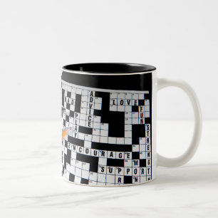 Tasse 2 Couleurs Puzzle de mots croisés