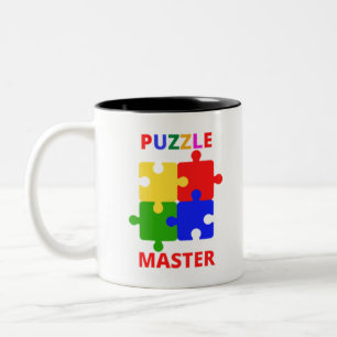 Tasse 2 Couleurs Puzzle Master