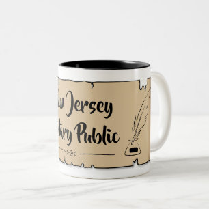 Tasse 2 Couleurs Qualité de la plume de défilement du New Jersey