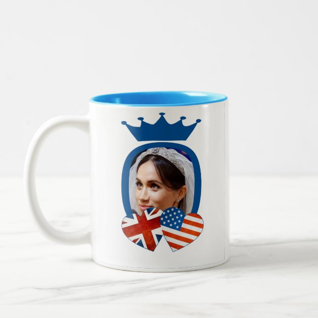 Tasse 2 Couleurs Quand Harry a marié Meghan (Gauche)