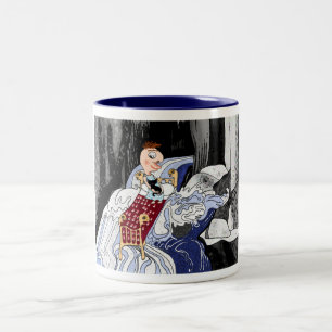 Tasse 2 Couleurs Quand on est coincé dans les rapides de la vie...