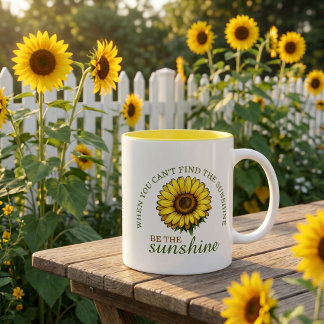 Tasse 2 Couleurs Quand vous ne trouvez pas la lumière du soleil soy