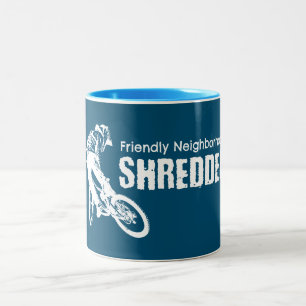 Tasse 2 Couleurs Quartier convivial Shredder Mountain VTT