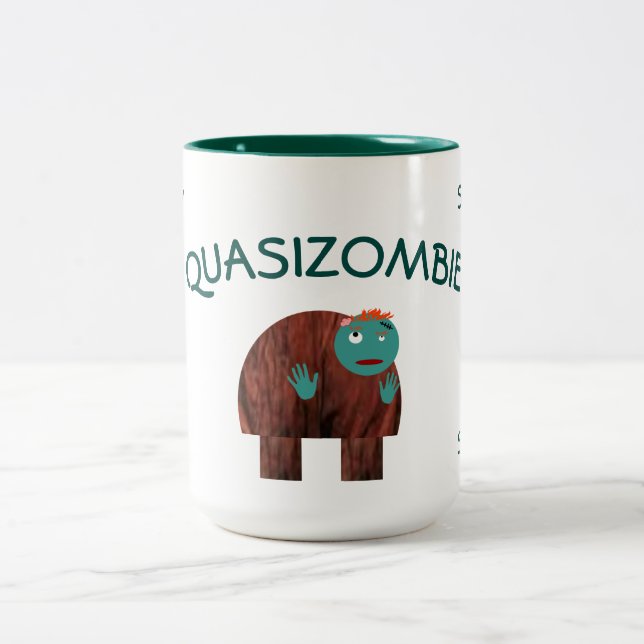 Tasse 2 Couleurs Quasi Zombie (Centre)
