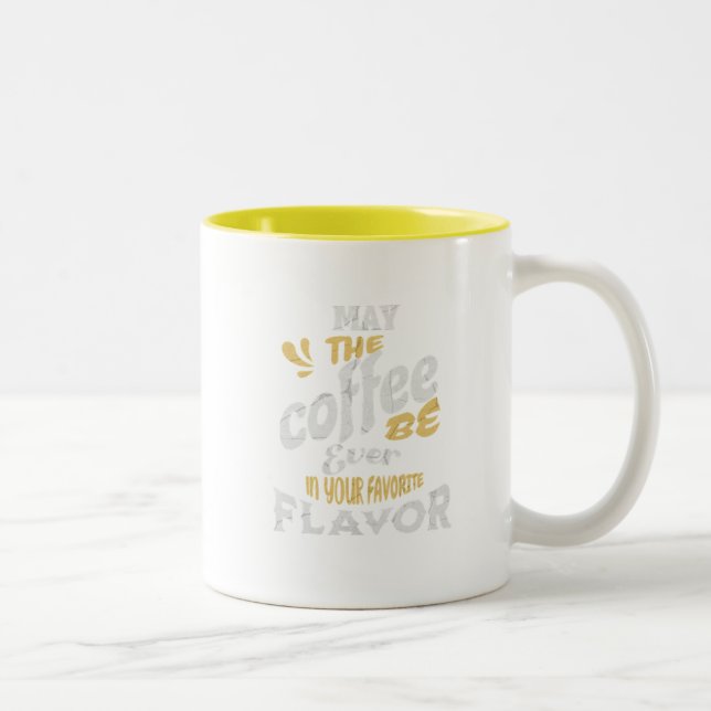 Tasse 2 Couleurs Que le café (Droit)