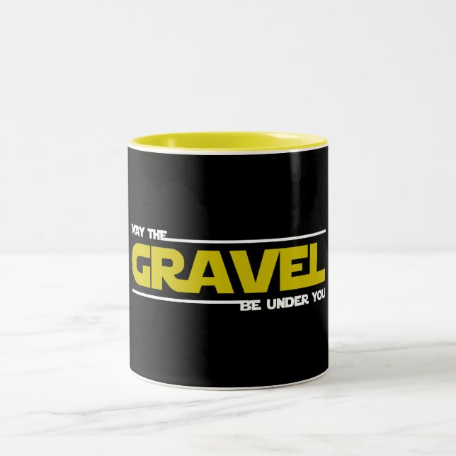 Tasse 2 Couleurs Que Le Gravel Soit Sous Vous (Centre)