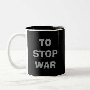 Tasse 2 Couleurs Que pouvons-nous faire pour ARRÊTER DE FAIRE LA GU