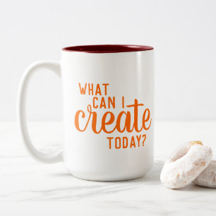 Tasse 2 Couleurs "Que puis-je créer aujourd'hui ?" Musique
