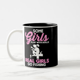 Tasse 2 Couleurs Quelques filles Jouent avec des poupées Real Girls