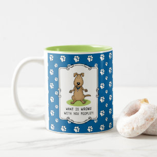 Tasse 2 Couleurs Qu'est-ce qui ne va pas chez vous, les gens ? Chie
