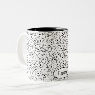 Tasse 2 Couleurs Qui a laissé sortir les chiens ?