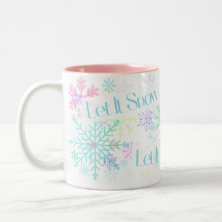 Tasse 2 Couleurs Qu'il neige !