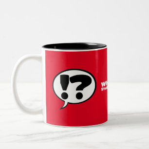 Tasse 2 Couleurs QUOI ! ? Studio Café Rouge